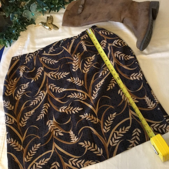 Maggie Menauchton Golden Leaves Skirt - Picture 5 of 8